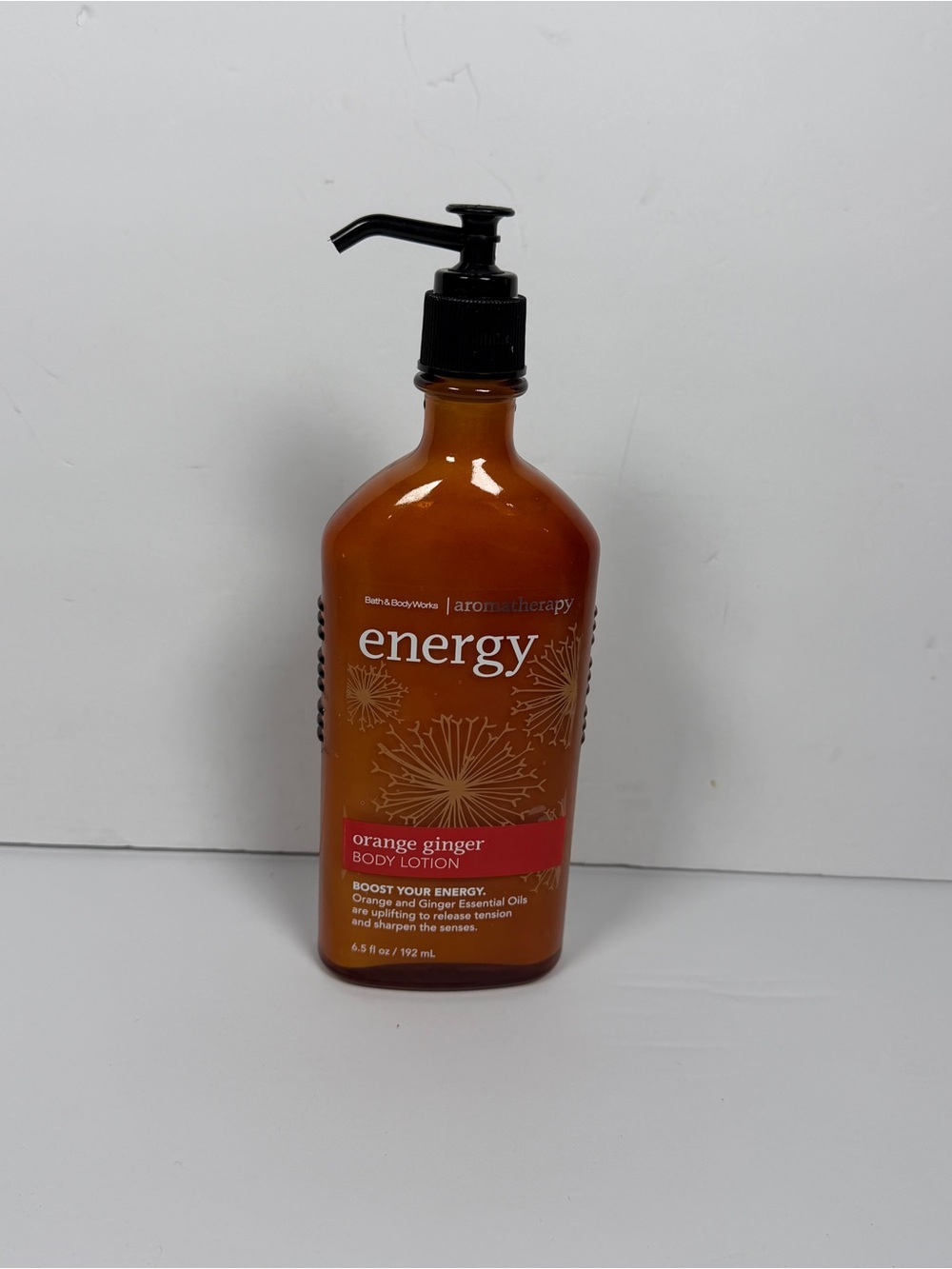 Bath & Body Works Aromatherapy Energy Orange Ginger Body Lotion 6.5 Fl Oz New
